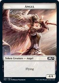 Angel // Cat (011) Double-sided Token [Core Set 2021 Tokens] - Rocket TCG