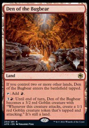 Den of the Bugbear (Promo Pack) [Dungeons & Dragons: Adventures in the Forgotten Realms Promos] - Rocket TCG