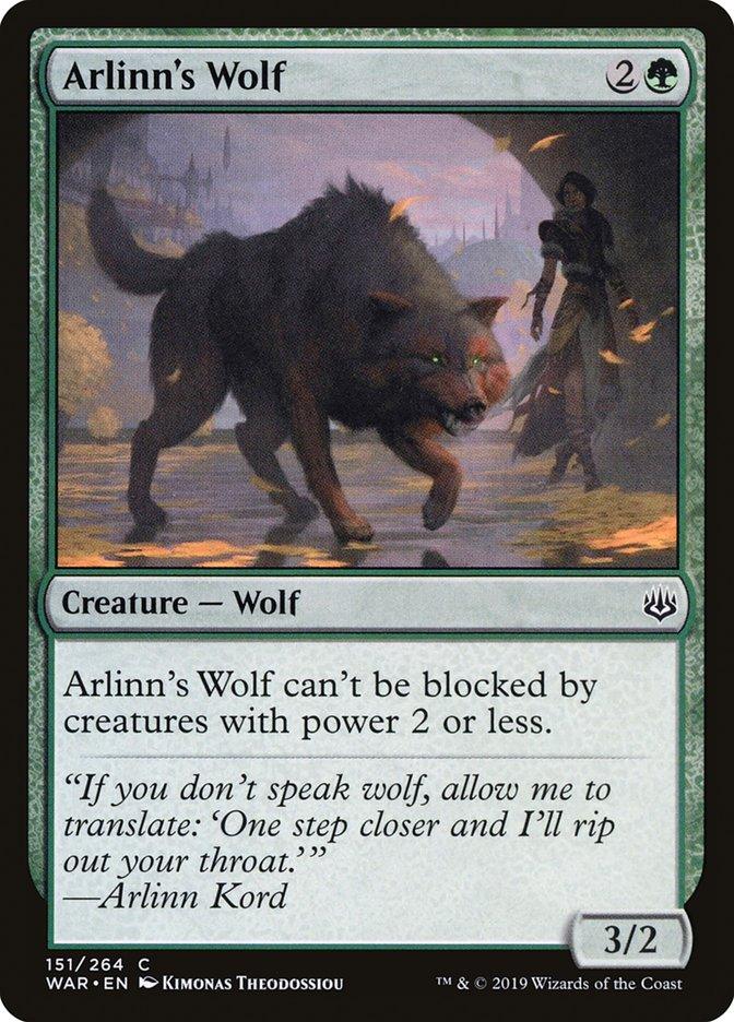 Arlinn's Wolf [War of the Spark] - Rocket TCG
