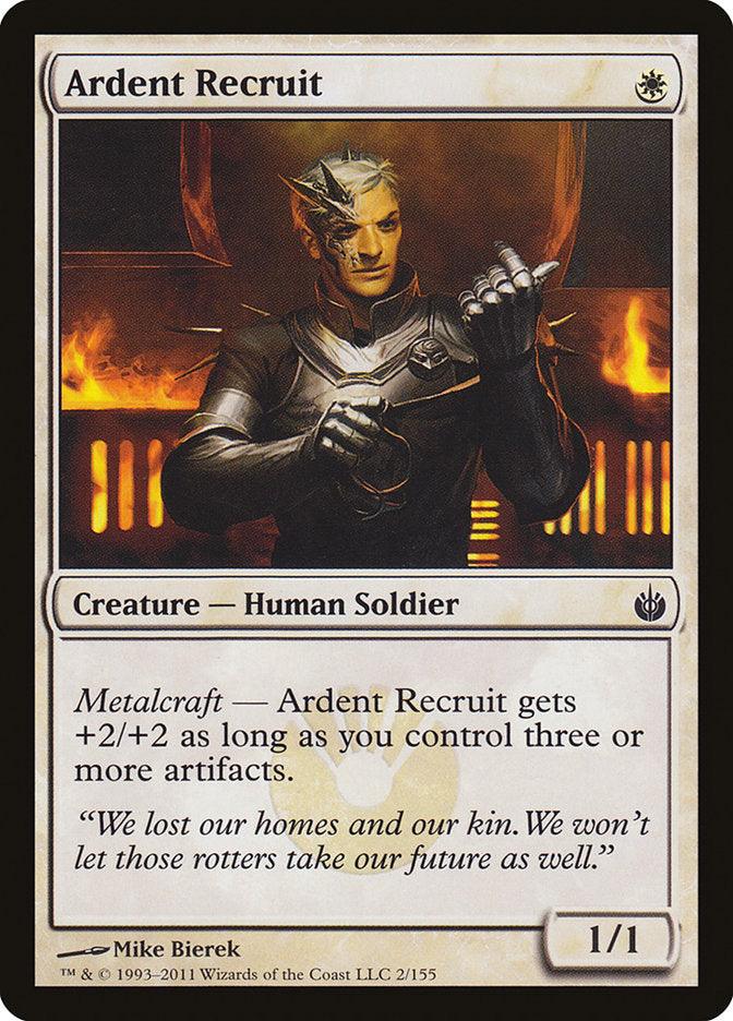 Ardent Recruit [Mirrodin Besieged] - Rocket TCG