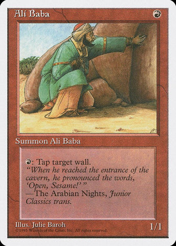 Ali Baba [Fourth Edition] - Rocket TCG