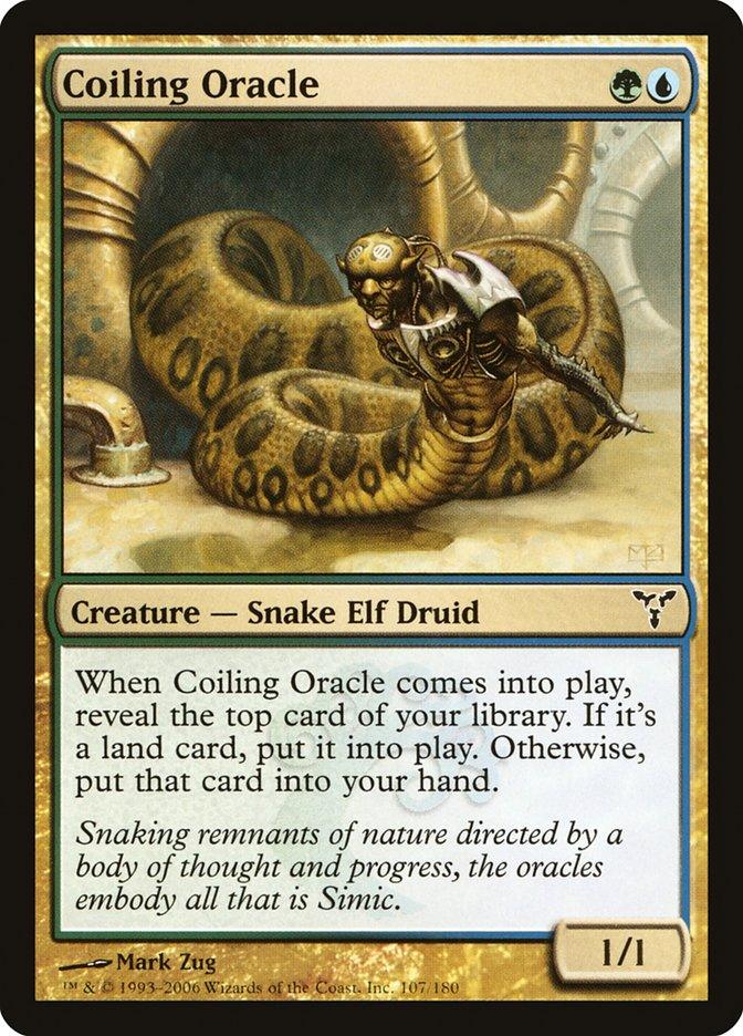 Coiling Oracle [Dissension] - Rocket TCG