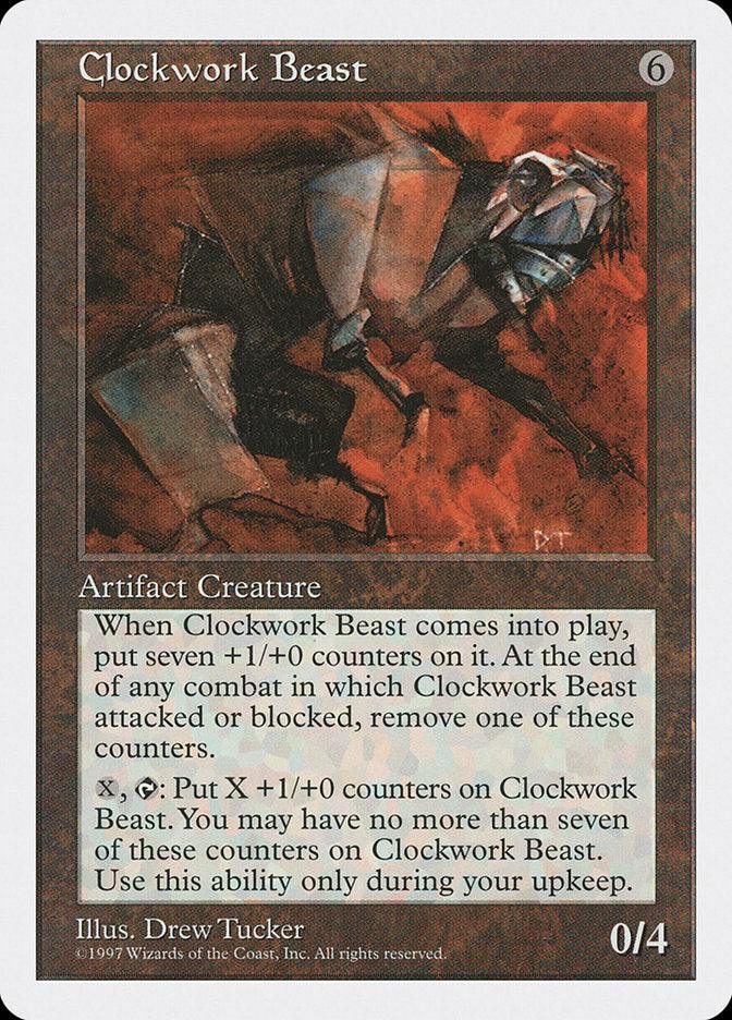 Clockwork Beast [Fifth Edition] - Rocket TCG