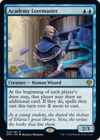 Academy Loremaster [Dominaria United Prerelease Promos] - Rocket TCG