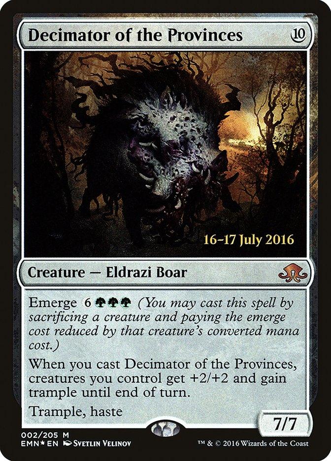 Decimator of the Provinces [Eldritch Moon Prerelease Promos] - Rocket TCG