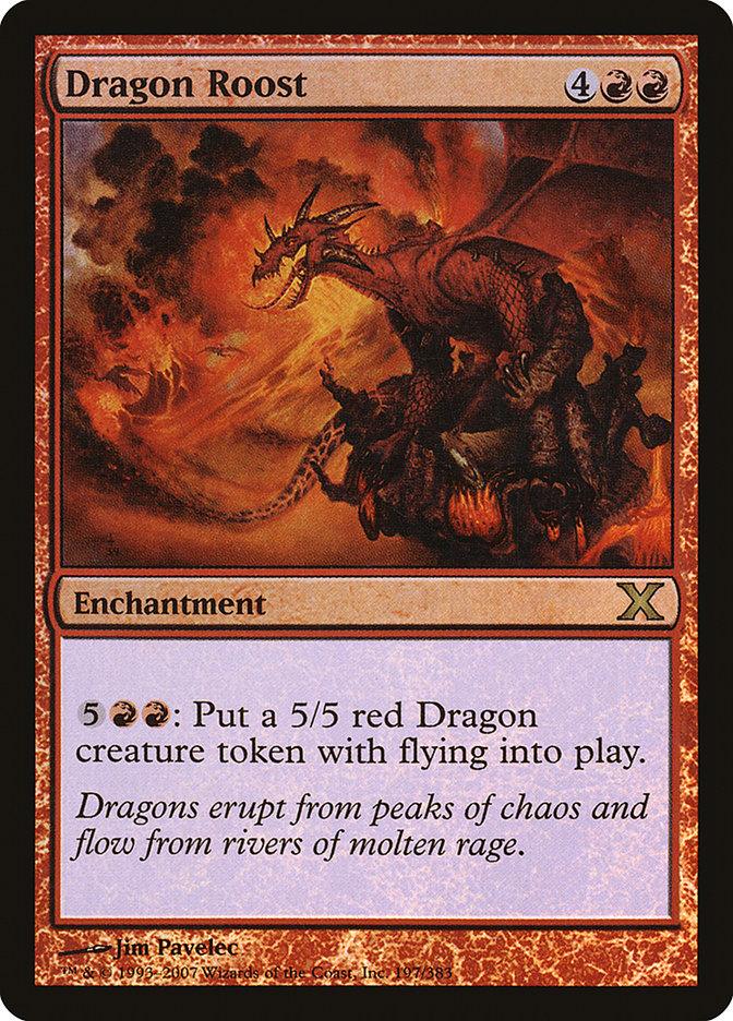 Dragon Roost (Premium Foil) [Tenth Edition] - Rocket TCG