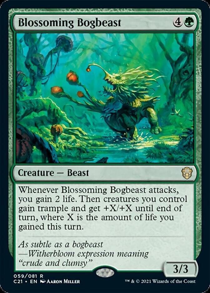 Blossoming Bogbeast [Commander 2021] - Rocket TCG
