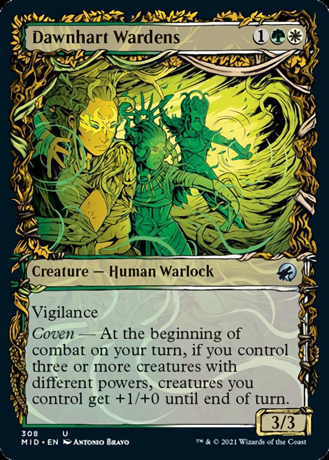 Dawnhart Wardens (Showcase Equinox) [Innistrad: Midnight Hunt] - Rocket TCG