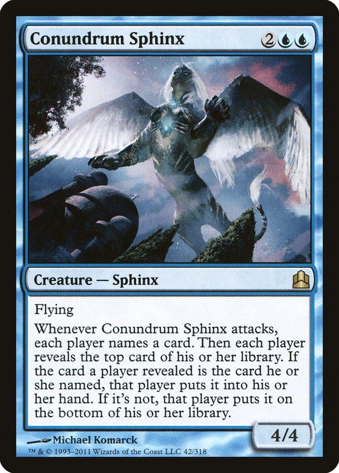 Conundrum Sphinx [Commander 2011] - Rocket TCG