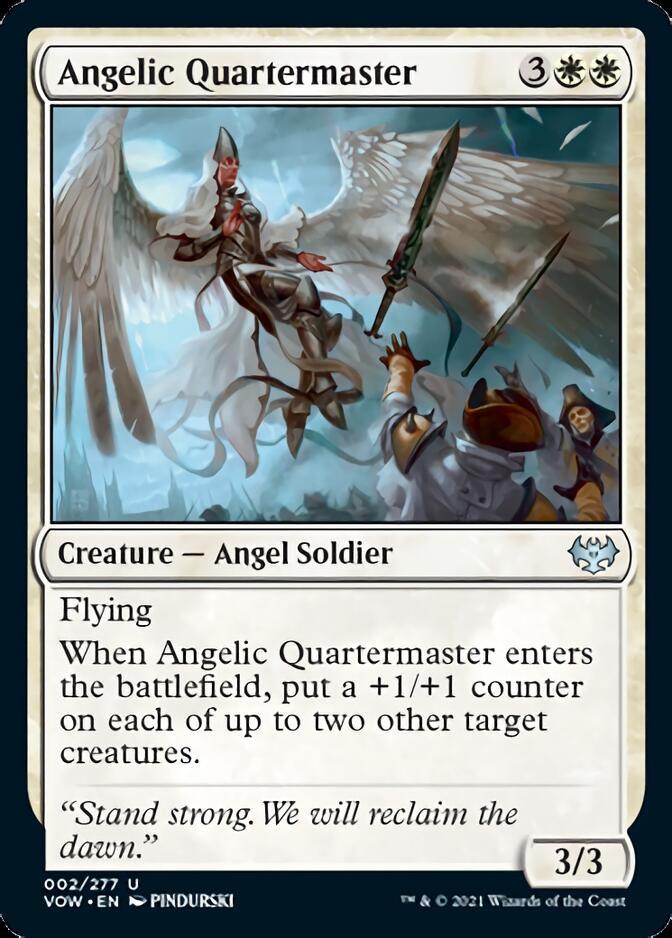 Angelic Quartermaster [Innistrad: Crimson Vow] - Rocket TCG