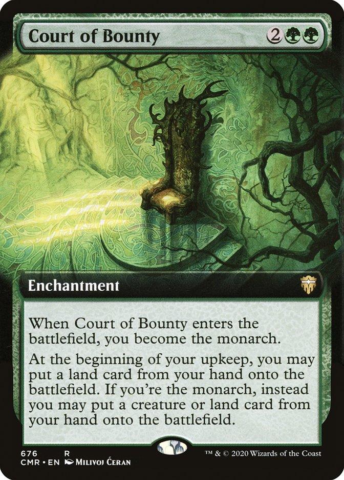 Court of Bounty (Extended Art) [Commander Legends] - Rocket TCG