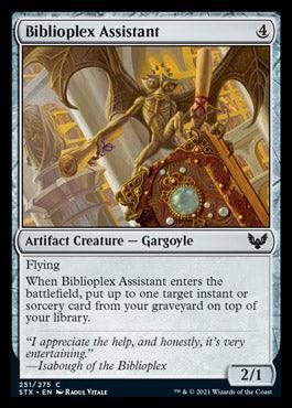 Biblioplex Assistant [Strixhaven: School of Mages] - Rocket TCG