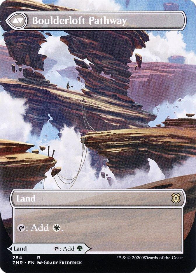 Branchloft Pathway // Boulderloft Pathway (Borderless Alternate Art) [Zendikar Rising] - Rocket TCG