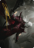 Baeloth Barrityl, Entertainer Art Card (Gold-Stamped Signature) [Commander Legends: Battle for Baldur's Gate Art Series] - Rocket TCG