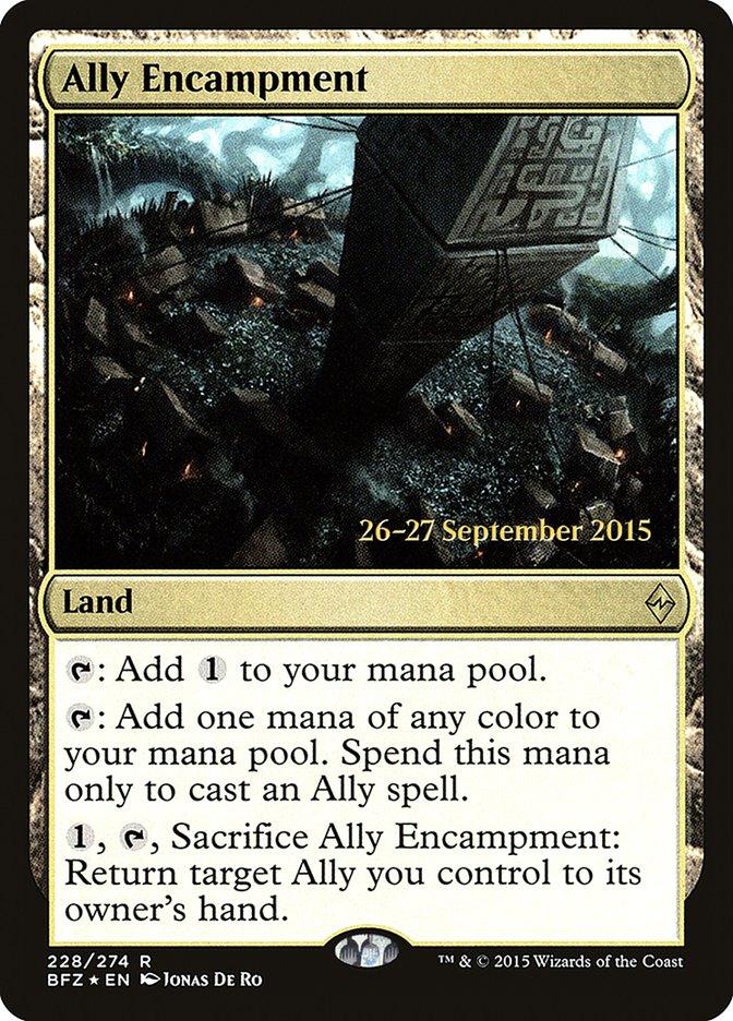 Ally Encampment [Battle for Zendikar Prerelease Promos] - Rocket TCG