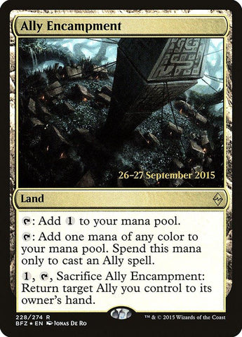 Ally Encampment [Battle for Zendikar Prerelease Promos] - Rocket TCG