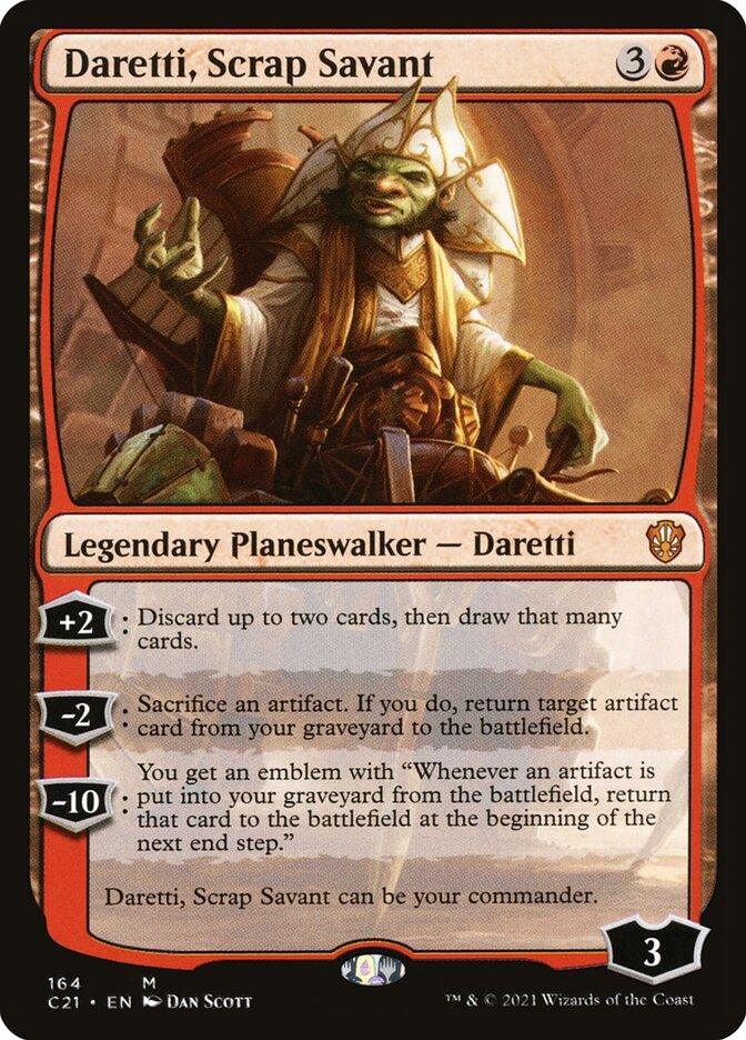 Daretti, Scrap Savant [Commander 2021] - Rocket TCG