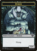 Demon (012/036) // Zombie (016/036) Double-sided Token [Commander 2014 Tokens] - Rocket TCG