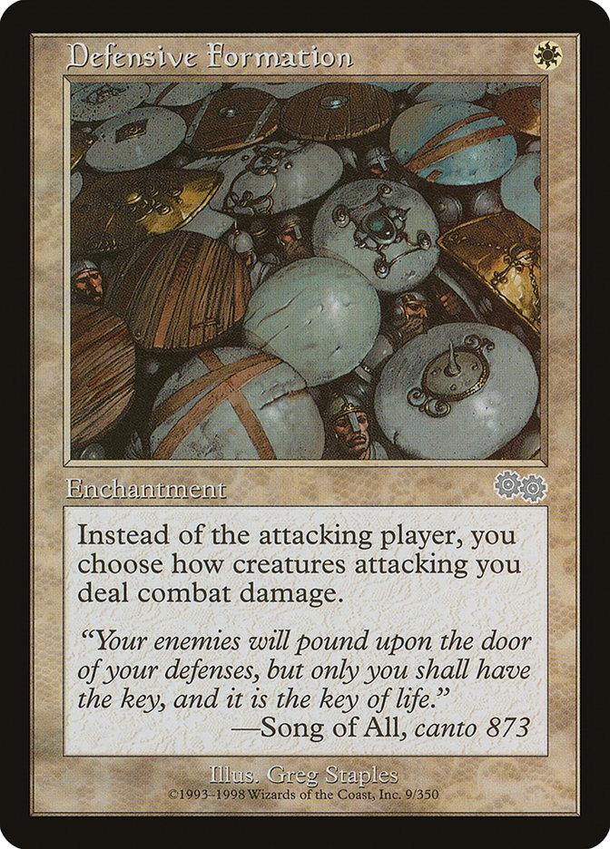 Defensive Formation [Urza's Saga] - Rocket TCG