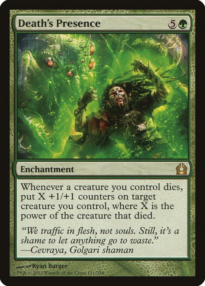 Death's Presence [Return to Ravnica] - Rocket TCG