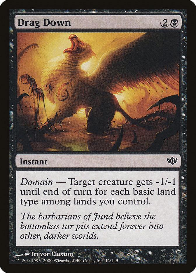 Drag Down [Conflux] - Rocket TCG