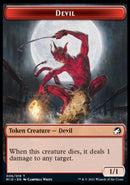 Devil Token [Innistrad: Midnight Hunt Tokens] - Rocket TCG
