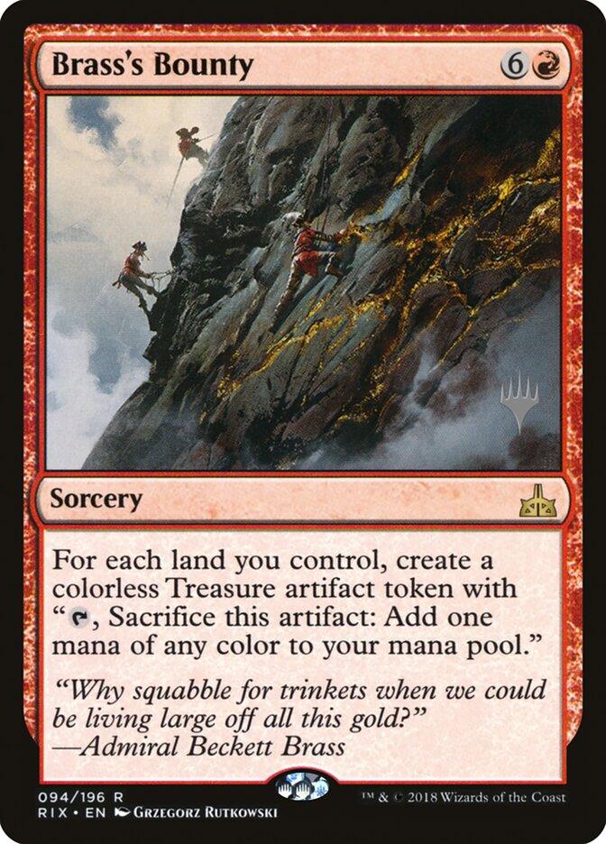 Brass's Bounty (Promo Pack) [Rivals of Ixalan Promos] - Rocket TCG
