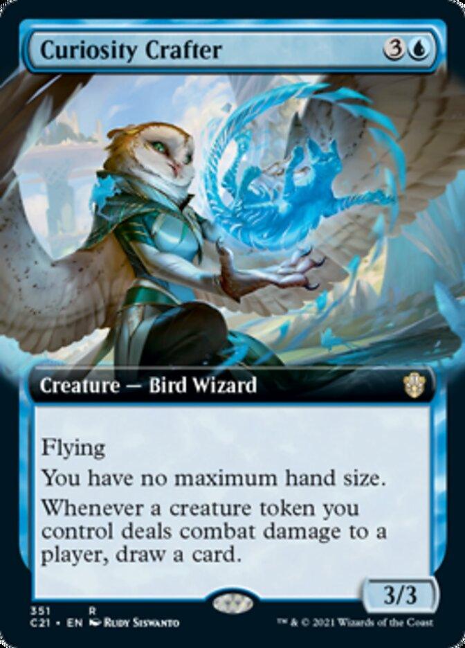 Curiosity Crafter (Extended Art) [Commander 2021] - Rocket TCG