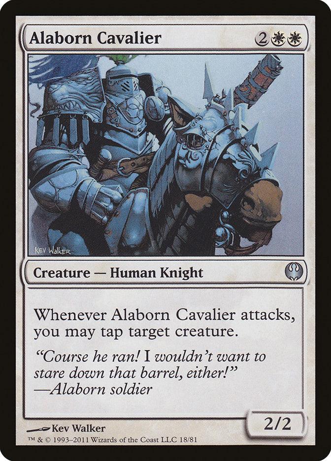 Alaborn Cavalier [Duel Decks: Knights vs. Dragons] - Rocket TCG