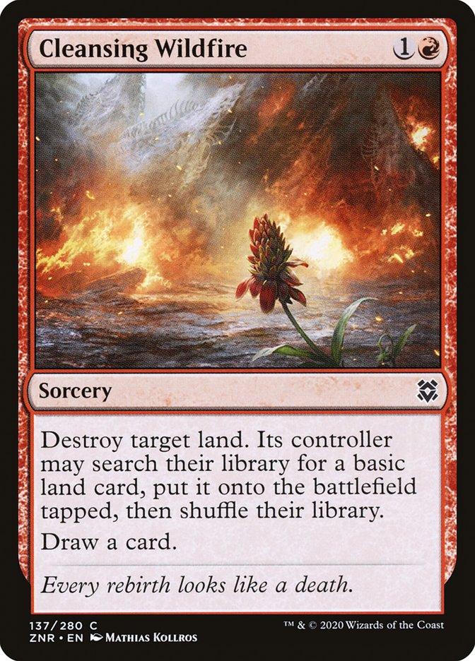 Cleansing Wildfire [Zendikar Rising] - Rocket TCG