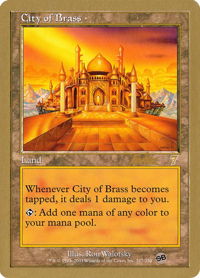 City of Brass (Brian Kibler) (SB) [World Championship Decks 2002] - Rocket TCG