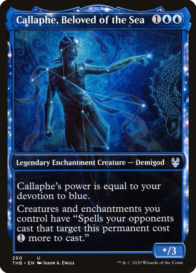 Callaphe, Beloved of the Sea (Showcase) [Theros Beyond Death] - Rocket TCG