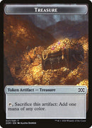 Beast // Treasure Double-sided Token [Double Masters Tokens] - Rocket TCG