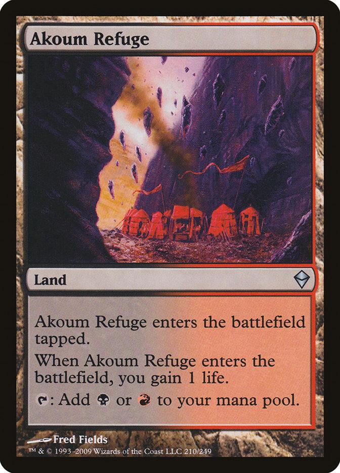 Akoum Refuge [Zendikar] - Rocket TCG