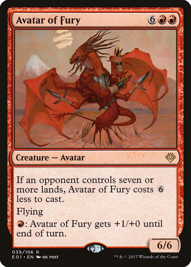 Avatar of Fury [Archenemy: Nicol Bolas] - Rocket TCG