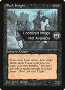 Black Knight [Fourth Edition (Foreign Black Border)] - Rocket TCG