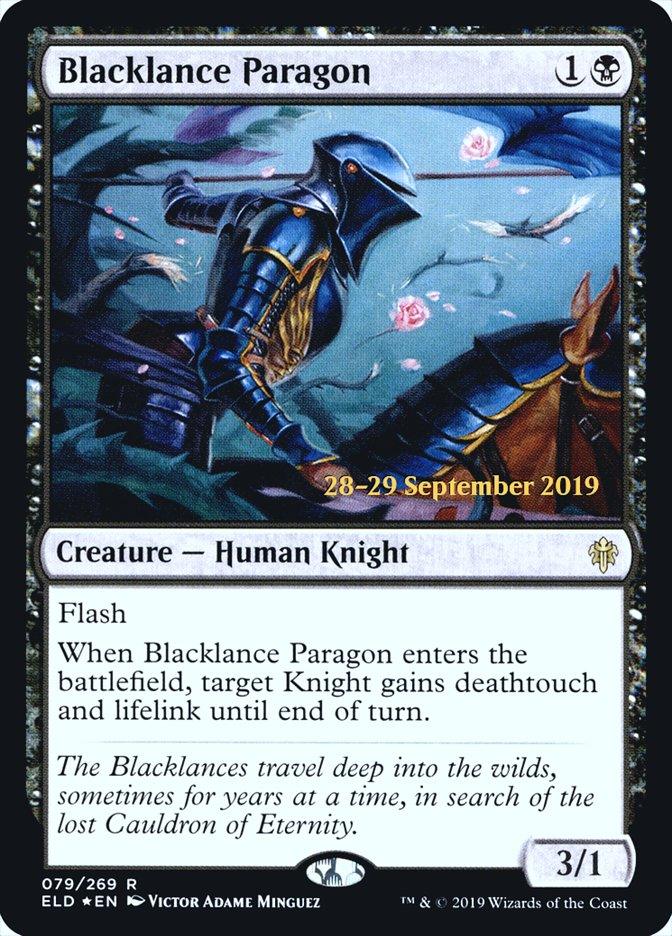 Blacklance Paragon [Throne of Eldraine Prerelease Promos] - Rocket TCG