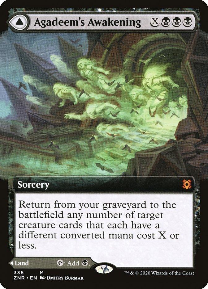 Agadeem's Awakening // Agadeem, the Undercrypt (Extended Art) [Zendikar Rising] - Rocket TCG