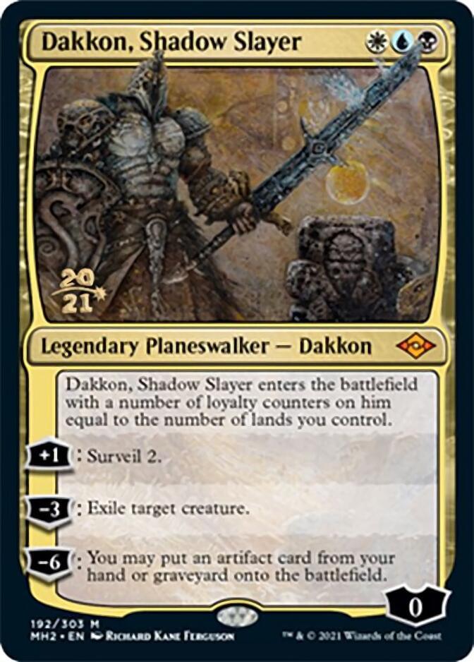 Dakkon, Shadow Slayer [Modern Horizons 2 Prerelease Promos] - Rocket TCG