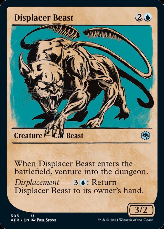 Displacer Beast (Showcase) [Dungeons & Dragons: Adventures in the Forgotten Realms] - Rocket TCG