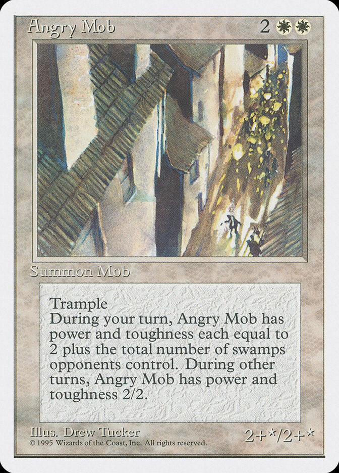 Angry Mob [Fourth Edition] - Rocket TCG