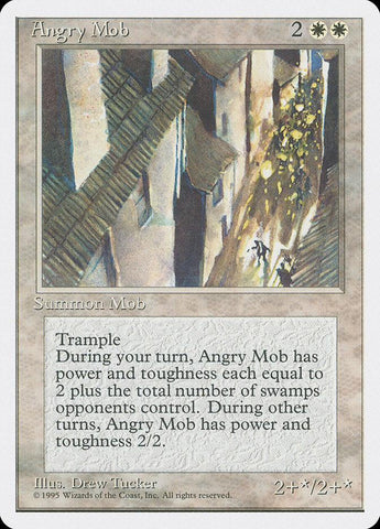 Angry Mob [Fourth Edition] - Rocket TCG