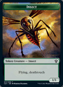 Beast (011) // Insect Token [Commander 2021 Tokens] - Rocket TCG