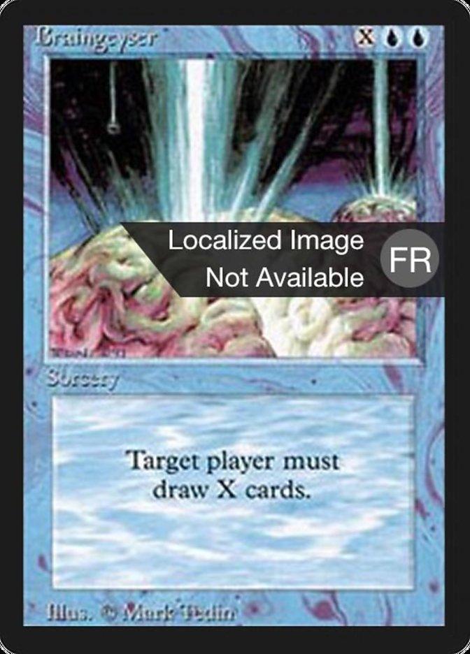 Braingeyser [Foreign Black Border] - Rocket TCG