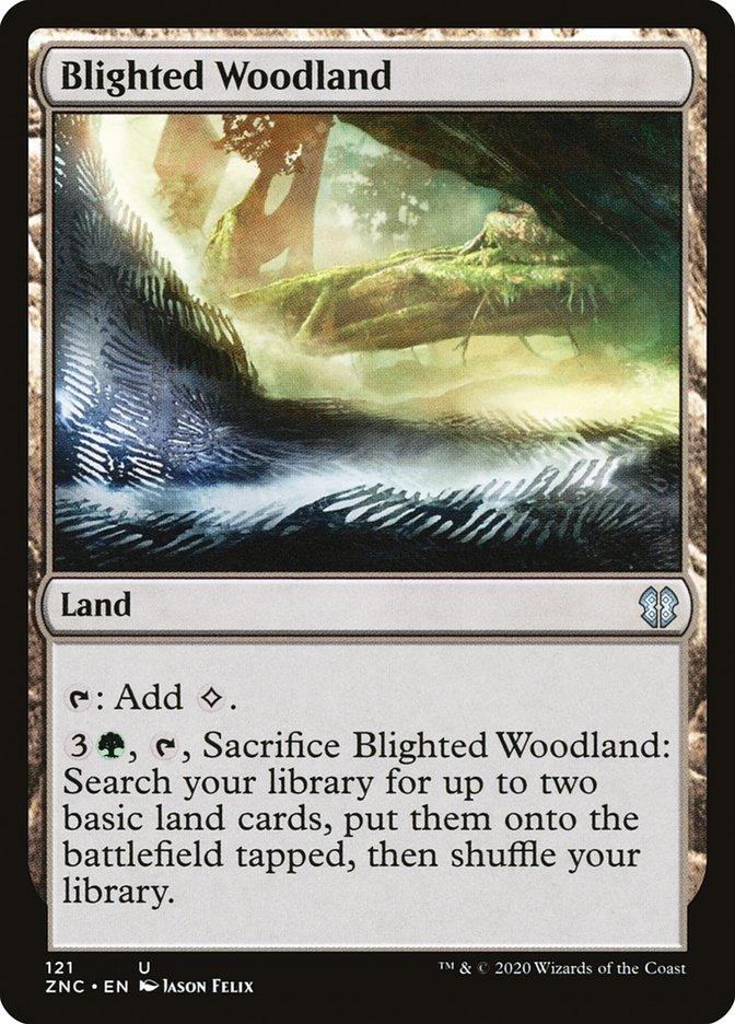 Blighted Woodland [Zendikar Rising Commander] - Rocket TCG