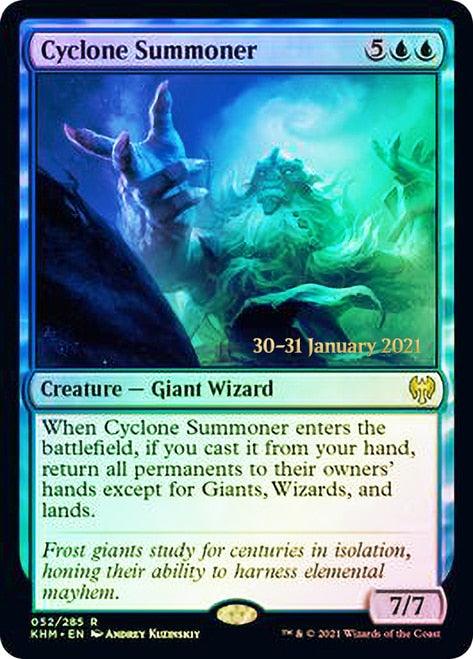 Cyclone Summoner [Kaldheim Prerelease Promos] - Rocket TCG