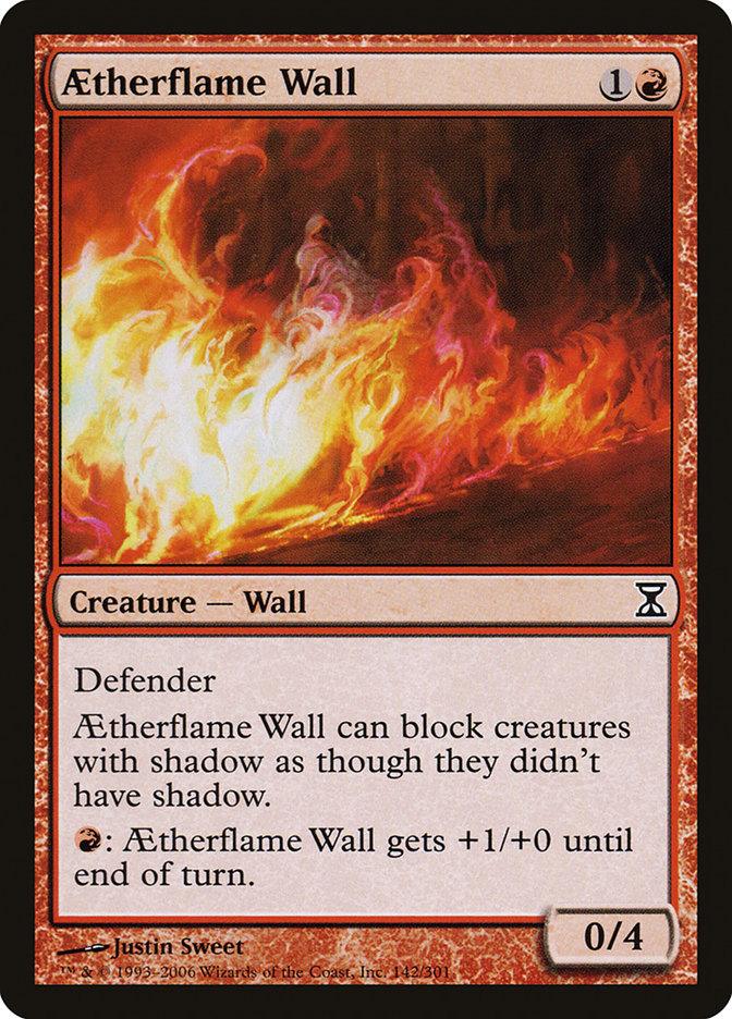 Aetherflame Wall [Time Spiral] - Rocket TCG