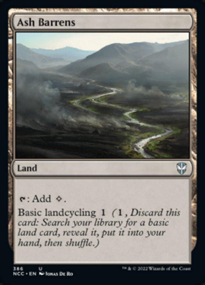 Ash Barrens [Streets of New Capenna Commander] - Rocket TCG