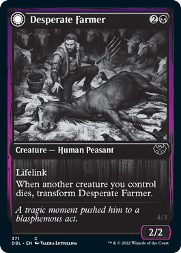Desperate Farmer // Depraved Harvester [Innistrad: Double Feature] - Rocket TCG