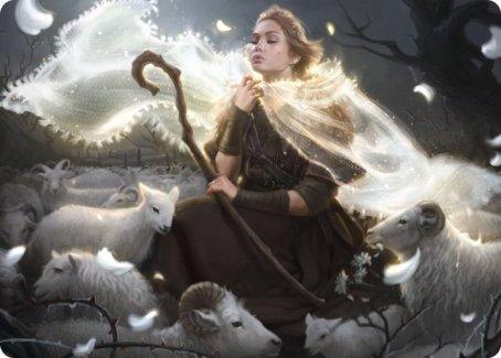 Ancestor's Embrace Art Card [Innistrad: Crimson Vow Art Series] - Rocket TCG